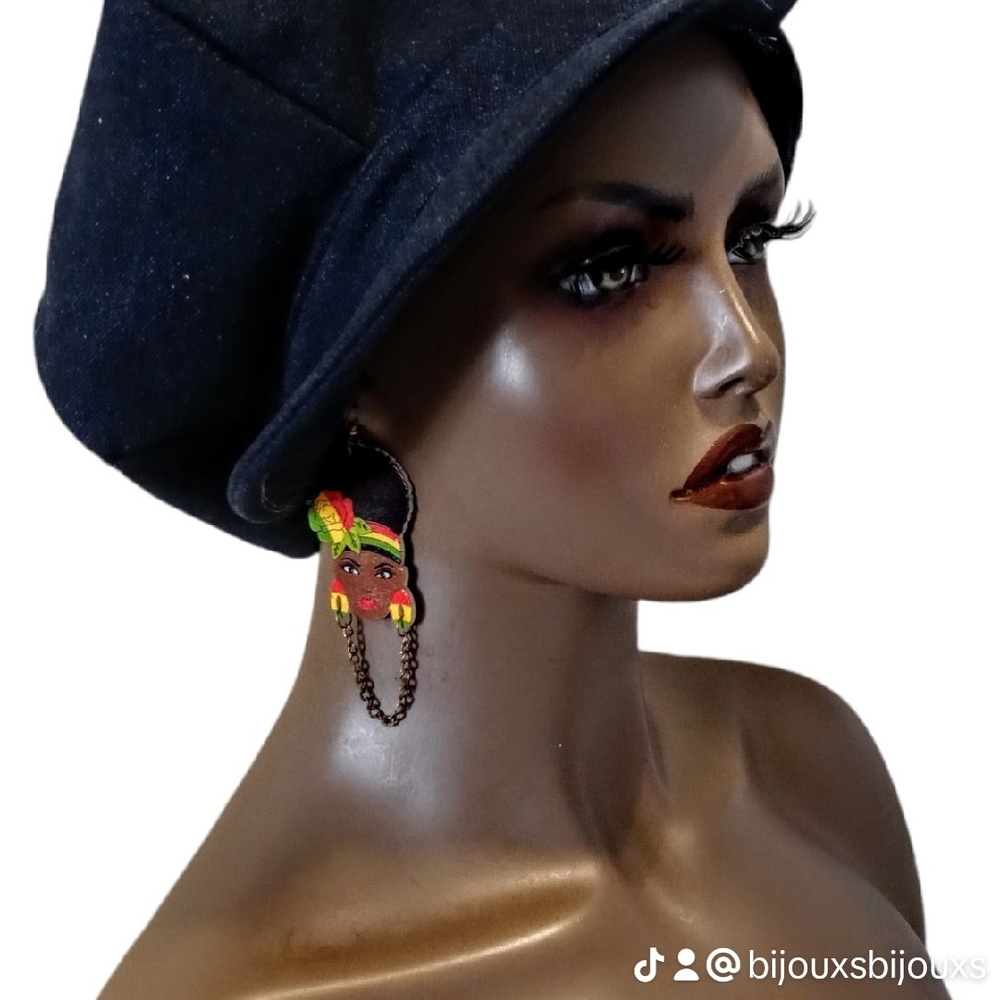Stylish Denim Newsboy Cap